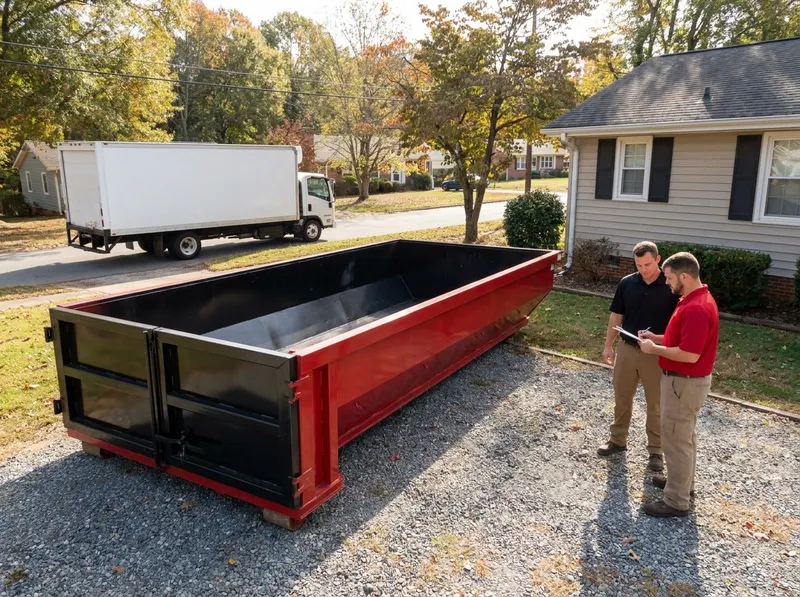 20-Yard Dumpster Rental in Greensboro, NC