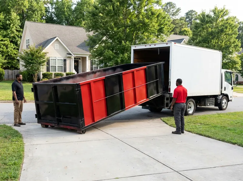 Same-Day Dumpster Delivery in Greensboro, NC